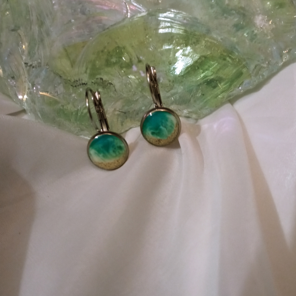 Watercolor Earrings